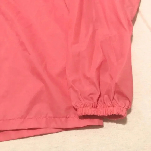 Vintage Kway Women Size 5 Jacket 1/4 Zip  Raincoat Packable Windbreaker - Picture 6 of 16